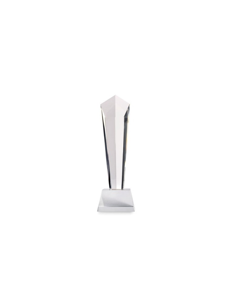 Trophée en cristal personnalisé - DIAWARD cadeau d'entreprise
