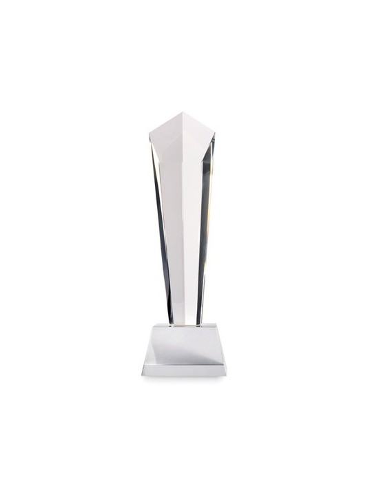 Trophée en cristal personnalisé - DIAWARD cadeau d'entreprise