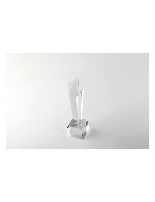 Trophée en cristal personnalisé - DIAWARD cadeau d'entreprise