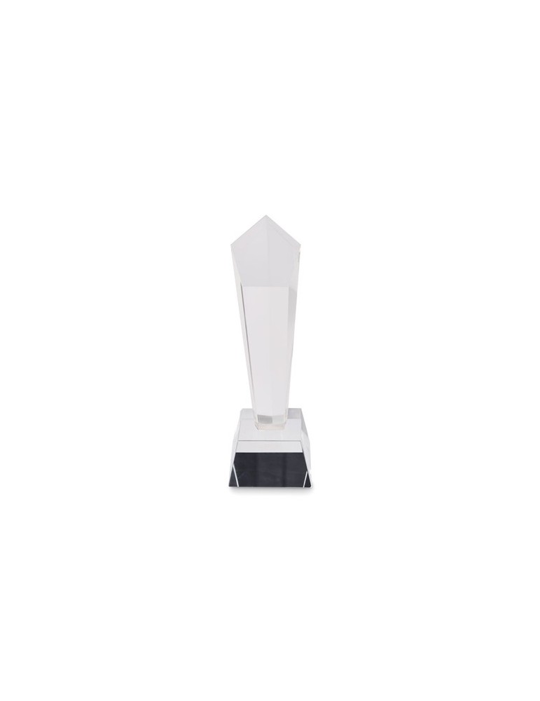 Trophée en cristal personnalisé - DIAWARD cadeau d'entreprise
