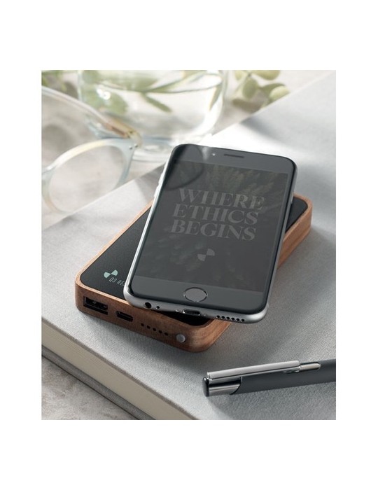 Powerbank sans fil 4000 mAh - charge rapide et 