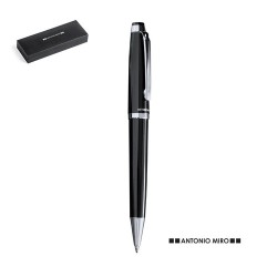 Stylo Bille Personnalisé Éco-responsable - Dayo Matières : métal Couleurs : noir