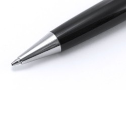 Stylo Bille Personnalisé Éco-responsable - Dayo Matières : métal Couleurs : noir cadeau entreprise pas cher