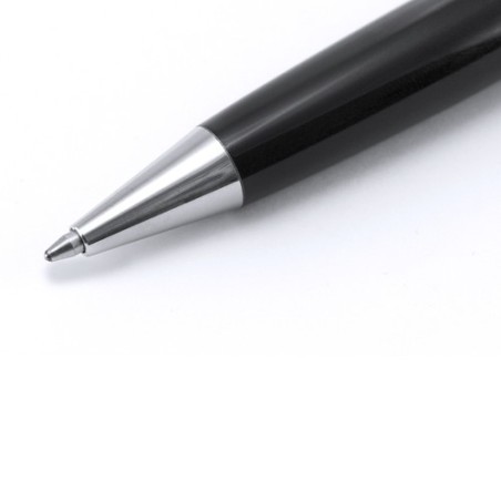 Stylo Bille Personnalisé Éco-responsable - Dayo Matières : métal Couleurs : noir cadeau entreprise pas cher
