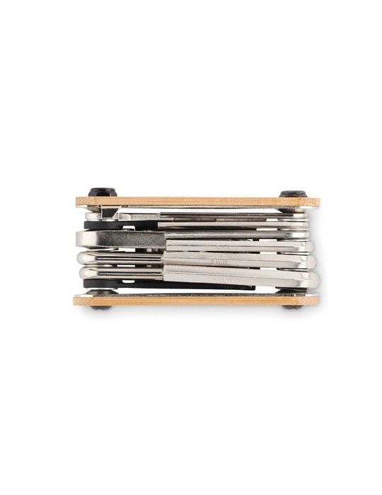 Pochette multi outils en bambou pratique et  - personnalisée