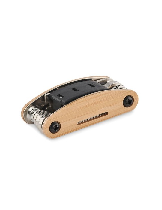 Pochette multi outils en bambou pratique et  - personnalisée