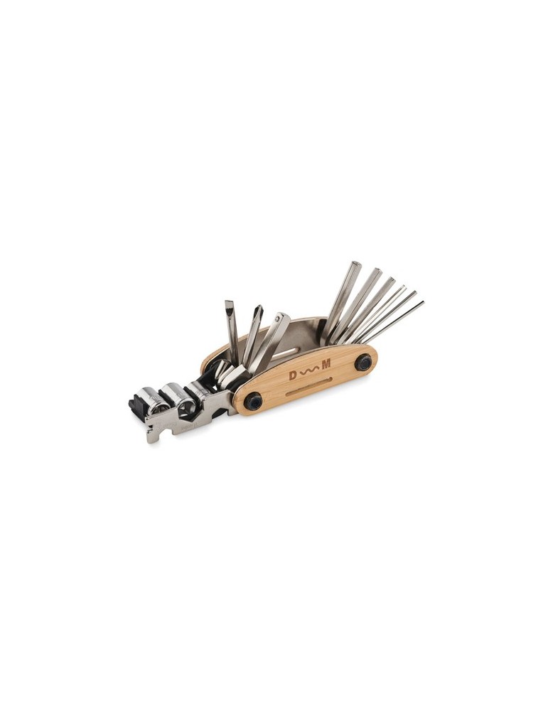 Pochette multi outils en bambou pratique et  - personnalisée