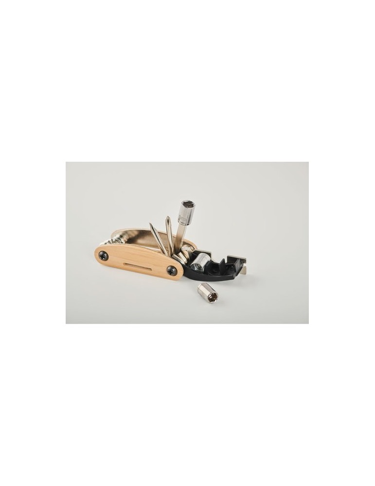 Pochette multi outils en bambou pratique et  - personnalisée