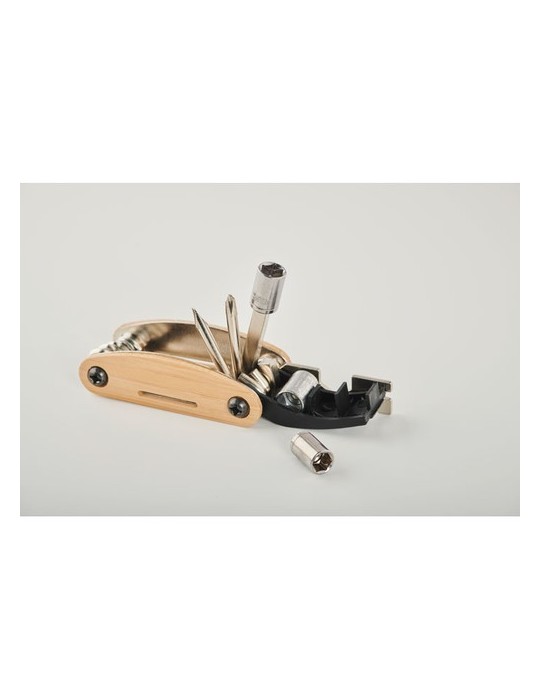 Pochette multi outils en bambou pratique et  - personnalisée
