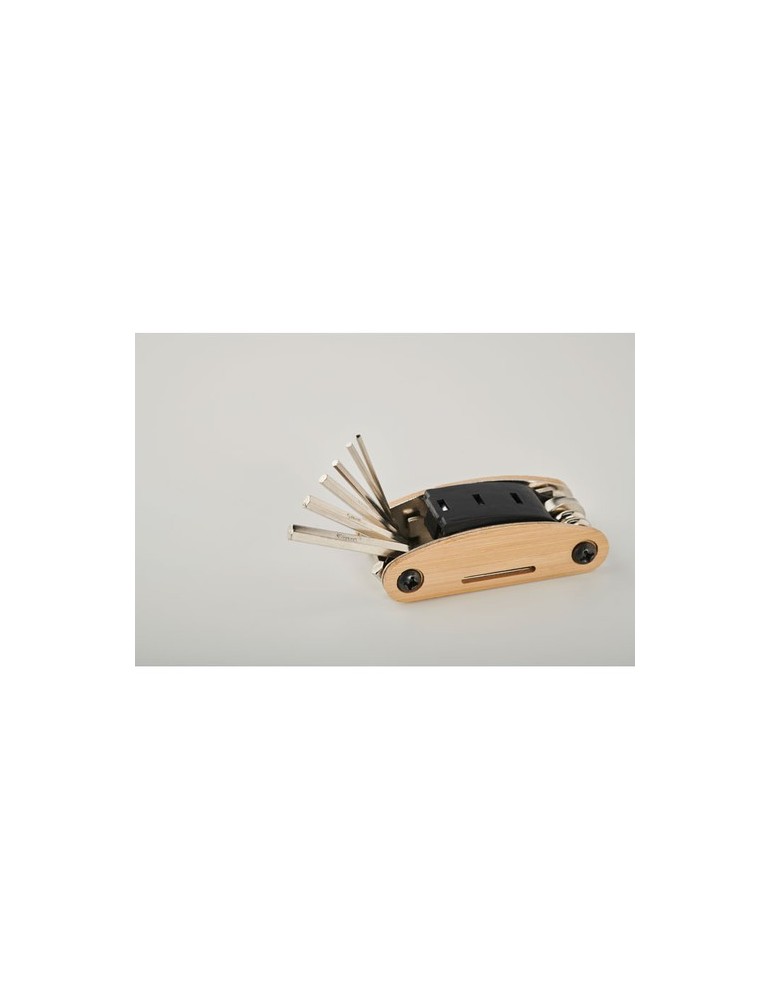 Pochette multi outils en bambou pratique et  - personnalisée
