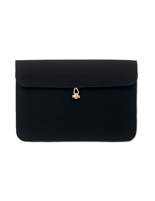Pochette en coton pour ordinateur 15 pouces personnalisée pas cher - COTIN