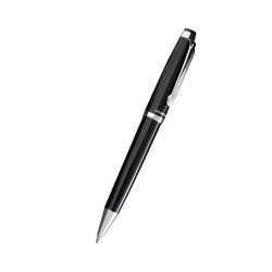 Stylo Bille Personnalisé Éco-responsable - Dayo Matières : métal Couleurs : noir marquage laser ultra précis