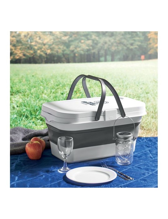 Panier de pique-nique pliable idéal pour vos sorties - CESTA