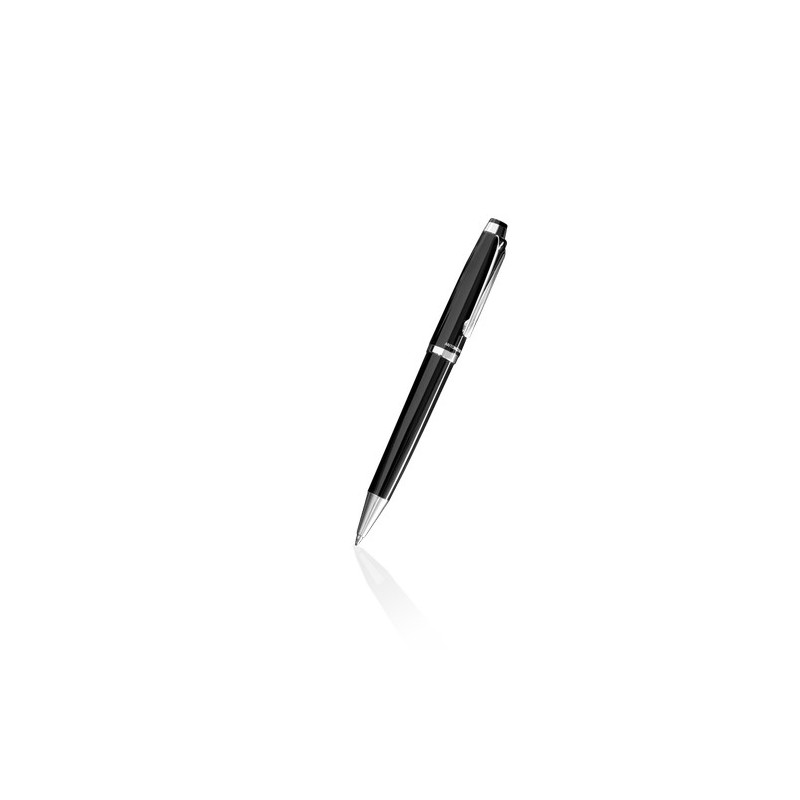 Stylo Bille Personnalisé Éco-responsable - Dayo Matières : métal Couleurs : noir accessoire événementiel unique