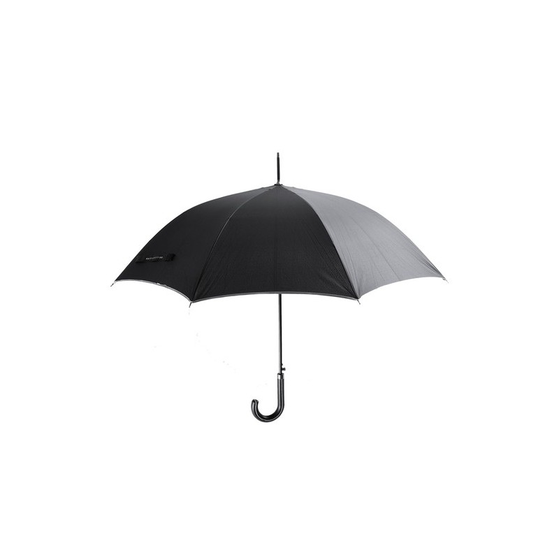 Parapluie Résistant Personnalisé Élégant à Prix Abordable - Campbell Matières : pongée Couleurs : noir