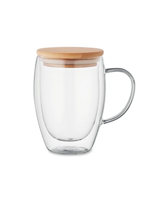 Mug en verre double paroi personnalisé - TIROL