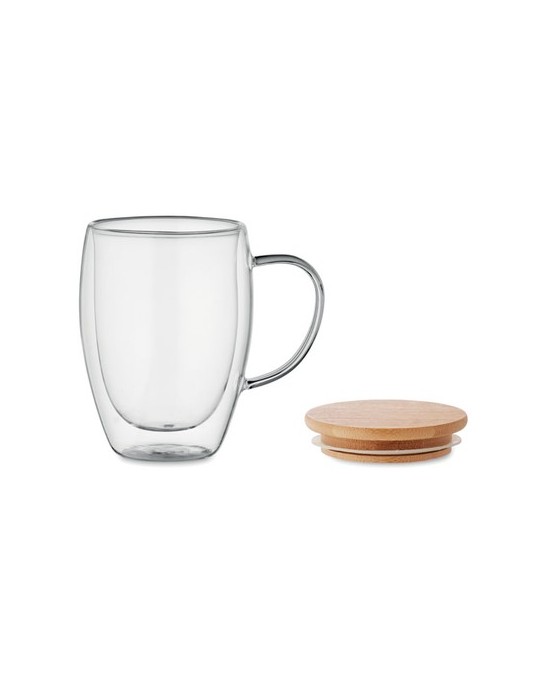 Mug en verre double paroi personnalisé - TIROL
