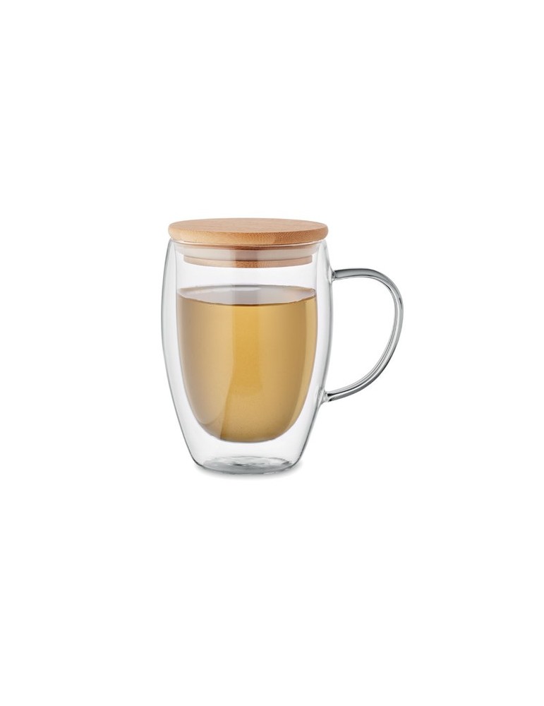 Mug en verre double paroi personnalisé - TIROL
