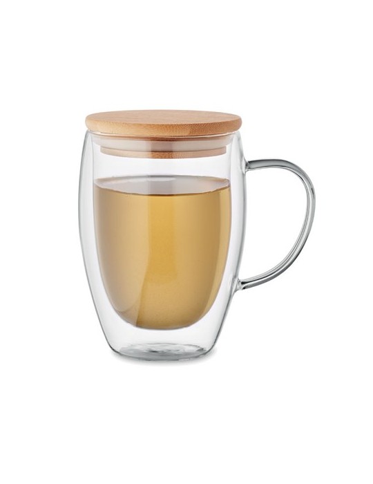 Mug en verre double paroi personnalisé - TIROL