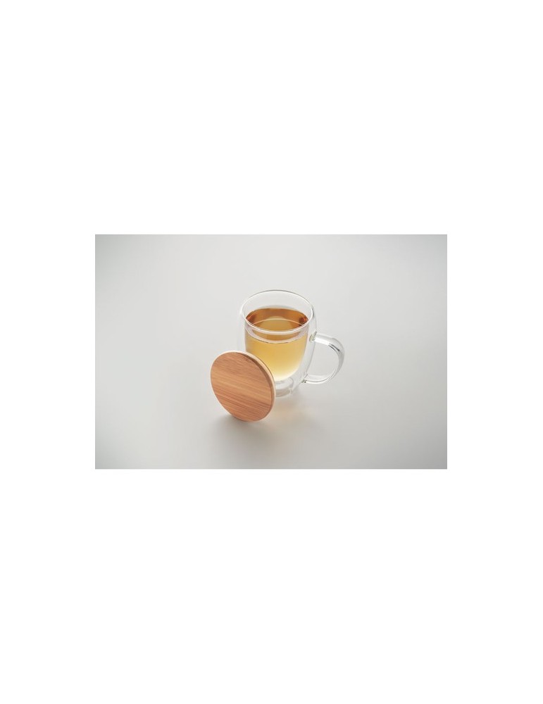 Mug en verre double paroi personnalisé - TIROL