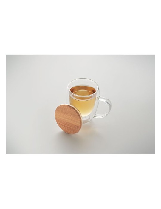 Mug en verre double paroi personnalisé - TIROL