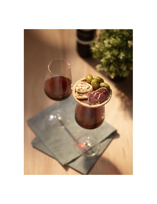 Wooosh Piccolo Bamboo Wine Glass Topper