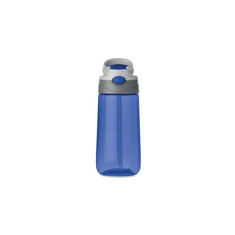 Bouteille personnalisée en Tritan™ 600ml SHIKU Matières : tritan Couleurs : bleu transparent objet promotionnel éco-responsable
