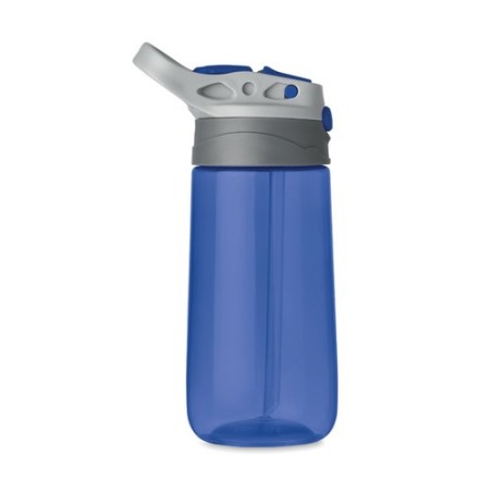 Bouteille personnalisée en Tritan™ 600ml SHIKU Matières : tritan Couleurs : bleu transparent accessoire événementiel unique