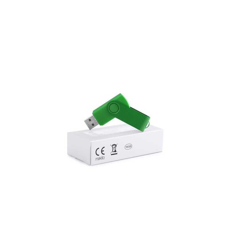 Clé USB Personnalisée 16Go Éco-responsable - Survet, Idéale pour vos Cadeaux d'Entreprise Couleurs : noir objet publicitaire rob