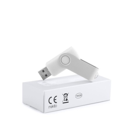 Clé USB Personnalisée 16Go Éco-responsable - Survet, Idéale pour vos Cadeaux d'Entreprise Couleurs : noir goodies publicitaire d