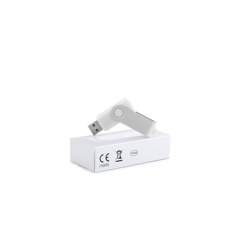 Clé USB Personnalisée 16Go Éco-responsable - Survet, Idéale pour vos Cadeaux d'Entreprise Couleurs : vert cadeau collaborateur p