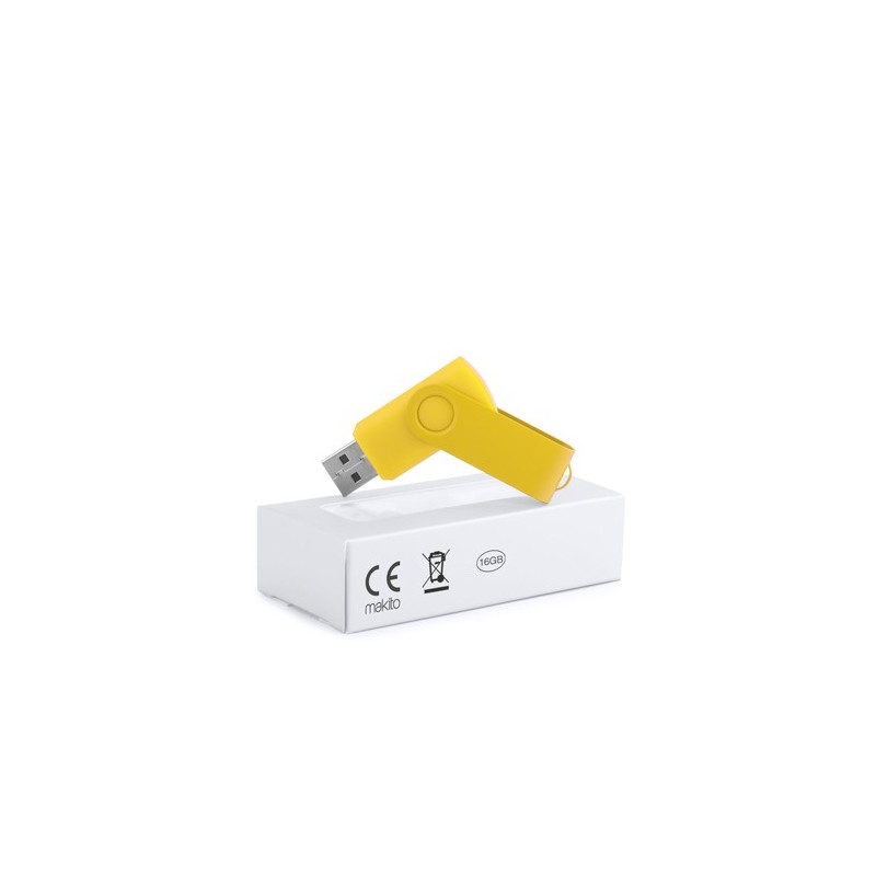 Clé USB Personnalisée 16Go Éco-responsable - Survet, Idéale pour vos Cadeaux d'Entreprise Couleurs : vert objet promo petit budg