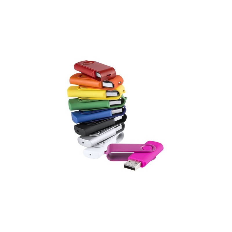 Clé USB Personnalisée 16Go Éco-responsable - Survet, Idéale pour vos Cadeaux d'Entreprise Couleurs : jaune impression logo haute