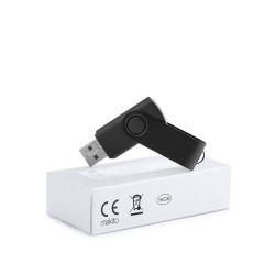 Clé USB Personnalisée 16Go Éco-responsable - Survet, Idéale pour vos Cadeaux d'Entreprise Couleurs : argenté marquage laser ultr
