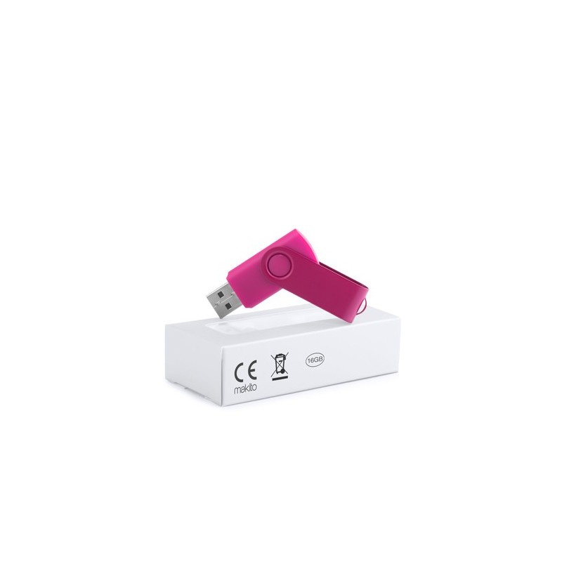 Clé USB Personnalisée 16Go Éco-responsable - Survet, Idéale pour vos Cadeaux d'Entreprise Couleurs : blanc goodies publicitaire 