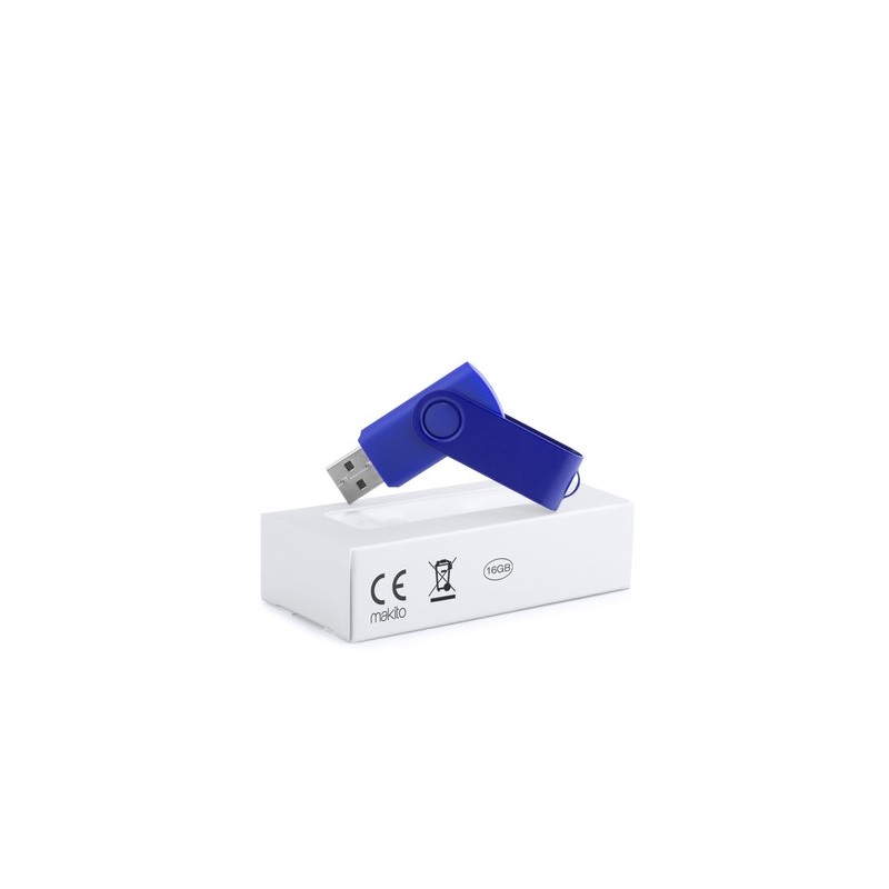 Clé USB Personnalisée 16Go Éco-responsable - Survet, Idéale pour vos Cadeaux d'Entreprise Couleurs : blanc impression logo haute