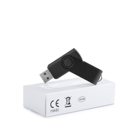 Clé USB Personnalisée 16Go Éco-responsable - Survet, Idéale pour vos Cadeaux d'Entreprise Couleurs : rouge objet promotionnel éc