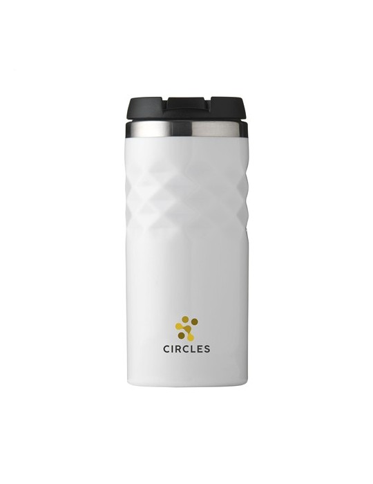Geometric Mug RCS Recycled Steel 280 ml gobelet iso