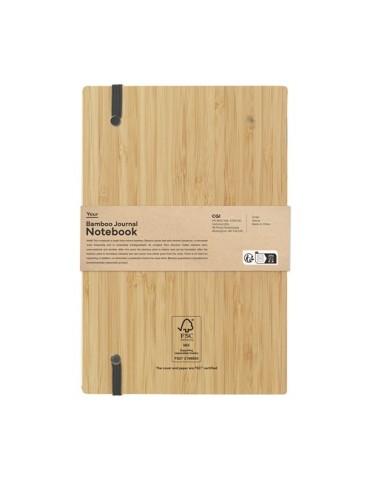 Bamboo Journal Naked Spine Notebook A5 carnet de notes 2