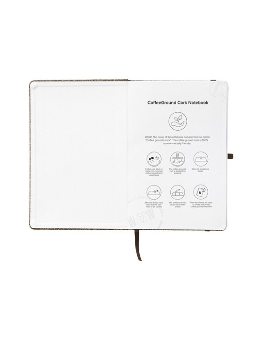 CoffeeGround Cork Notebook A5 carnet de notes