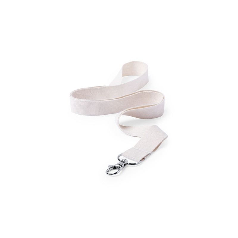 Lanyard Éco-Friendly Personnalisé en Coton - Mirok, Objet Publicitaire Pas Cher Matières : coton cadeau entreprise pas cher