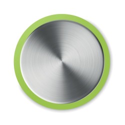 Bouteille Éco-responsable en RPET 600ml Personnalisée GLACIER Matières : PET recyclé Couleurs : vert citron transparent impressi