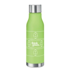 Bouteille Éco-responsable en RPET 600ml Personnalisée GLACIER Matières : PET recyclé Couleurs : vert citron transparent livraiso