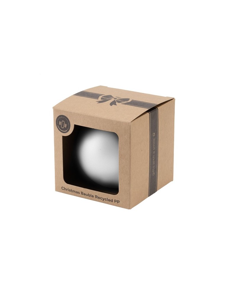 Boule de Noël Ø7cm Recycled PP Box - Made in Europe