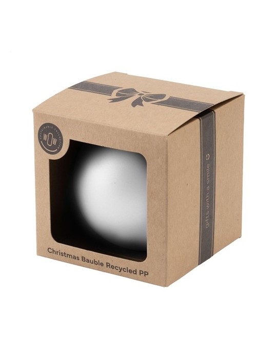 Boule de Noël Ø7cm Recycled PP Box - Made in Europe
