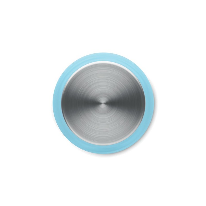 Bouteille Éco-responsable en RPET 600ml Personnalisée GLACIER Matières : PET recyclé Couleurs : bleu clair transparent goodies e
