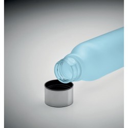 Bouteille Éco-responsable en RPET 600ml Personnalisée GLACIER Matières : PET recyclé Couleurs : bleu clair transparent accessoir