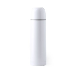 Bouteille Isotherme Personnalisable Cleikon Matières : acier inoxydable Couleurs : blanc