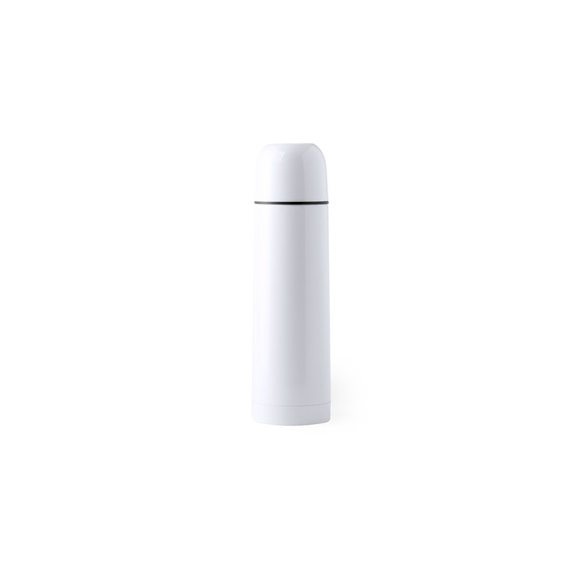 Bouteille Isotherme Personnalisable Cleikon Matières : acier inoxydable Couleurs : blanc