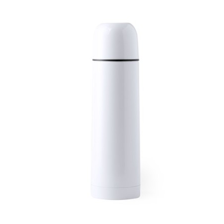 Bouteille Isotherme Personnalisable Cleikon Matières : acier inoxydable Couleurs : blanc